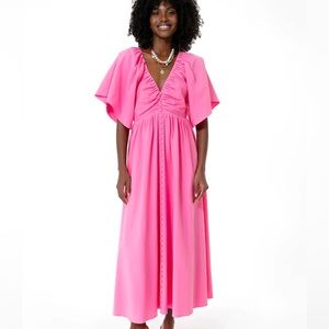Tuckernuck Pomander Place Viviana Maxi Dress Pink XL